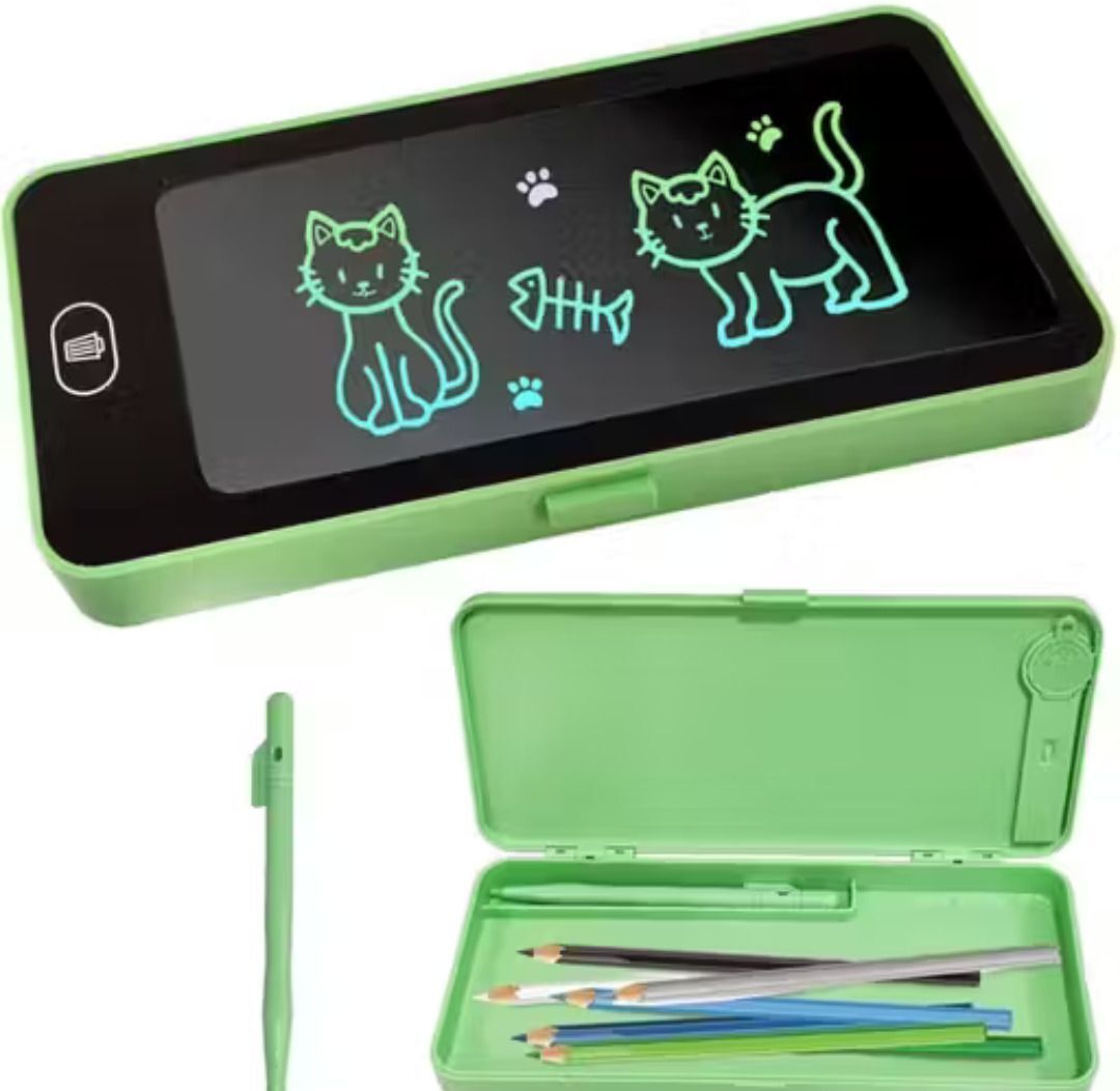 LCD LCD SCREEN Art Plastic Pencil Box-image-20