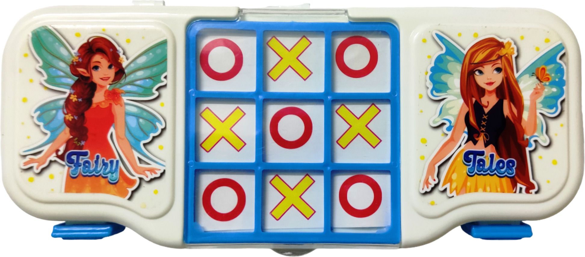 gift collection School Pencil Box For Kids With Tic Tac Toe Game On Top - Blue Game Art Plastic Pencil Box-picture-16