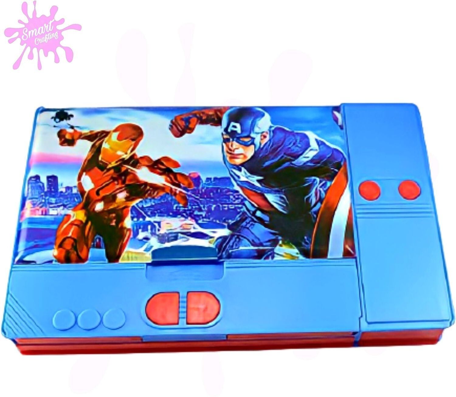 Big Geometry Box For Kids Birthday Gift Jambo Pencil Box Double Door Jambo Pencil Box, Jambo Pencil Box Art Plastic Pencil Box-image-29