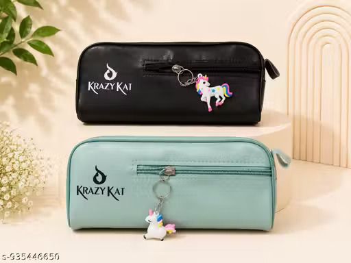 shazam Krazy Kat Unicorn Art Artificial Leather Pencil Boxes-picture-20