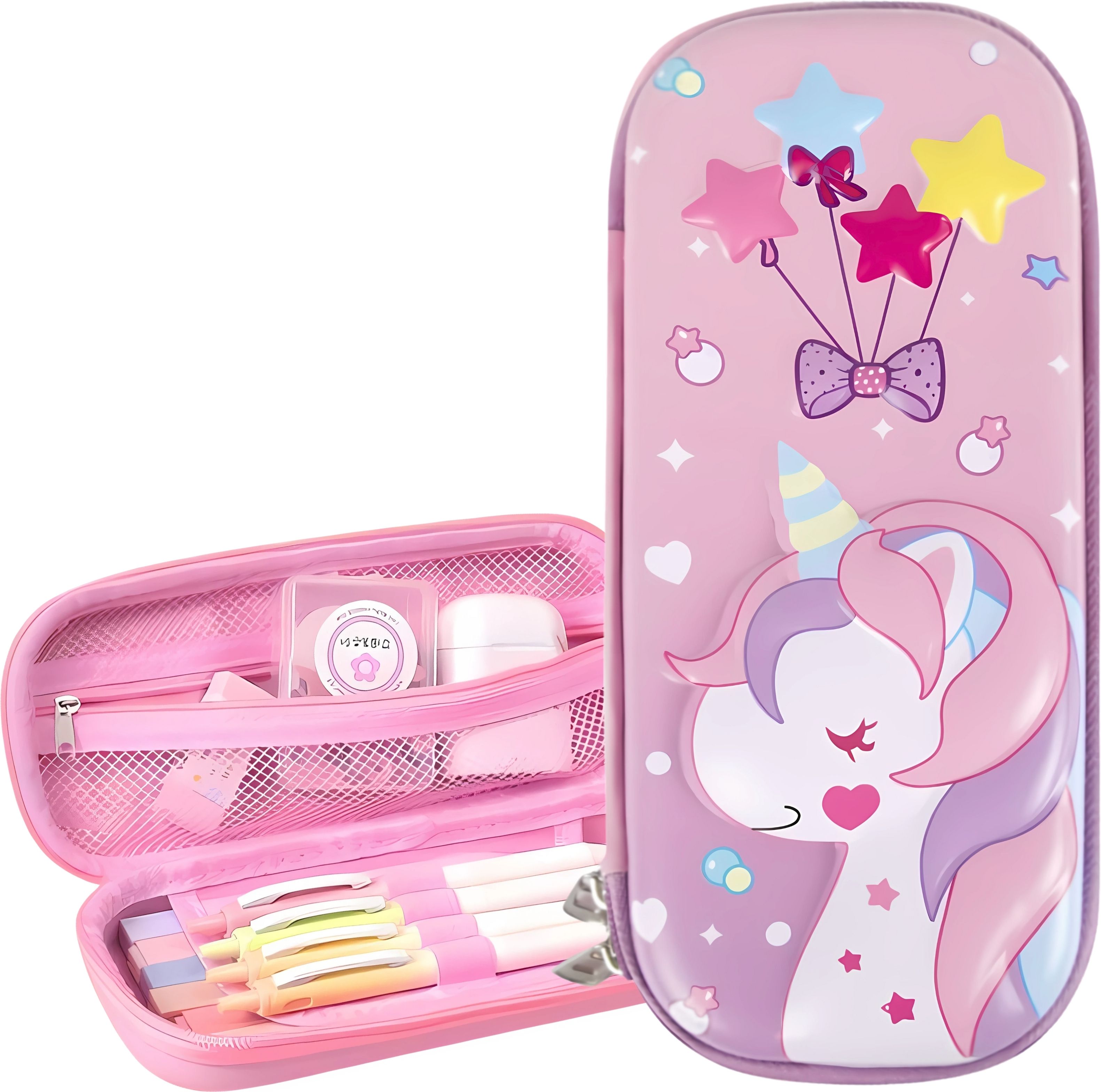 hometrica unicorn pencil box, Perfect Gift for Girls Art EVA Pencil Box-picture-17