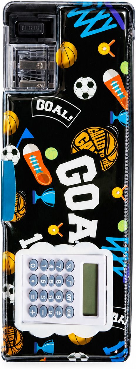 Geometry Sport Art Plastic Pencil Box-image-14