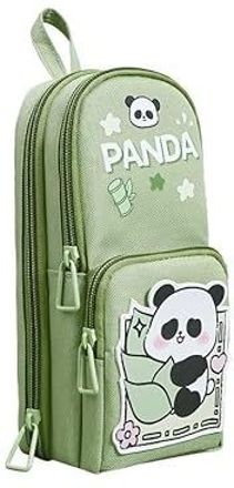 1130 stady panda Panda Art Polyester Pencil Box-image-40