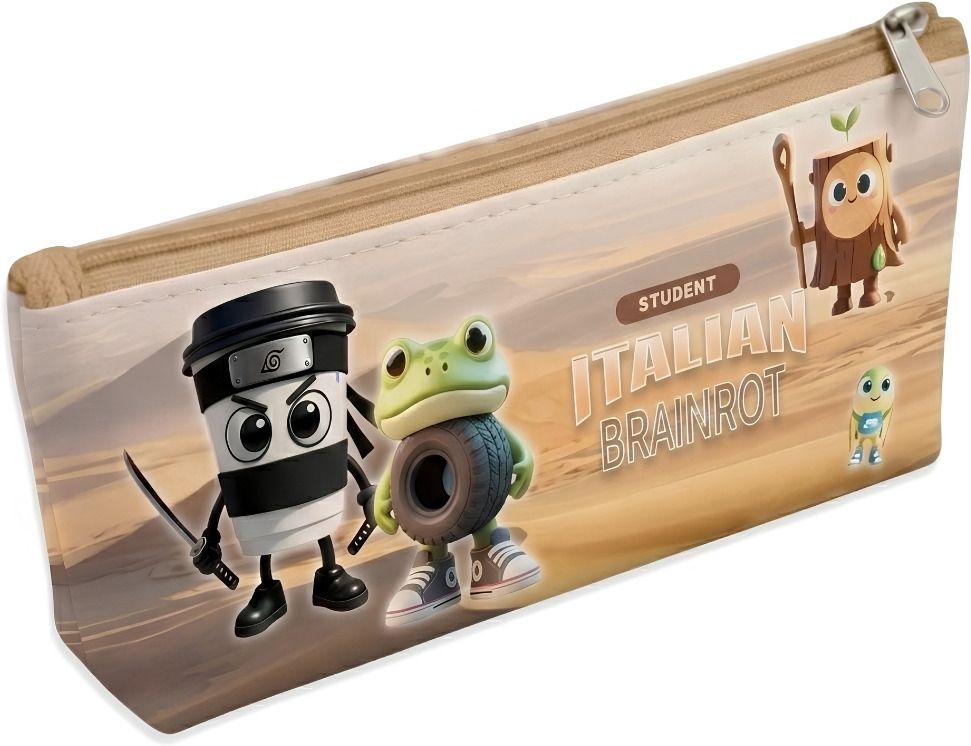 GMSP91 Cartoon Art Artificial Leather Pencil Box-image-16