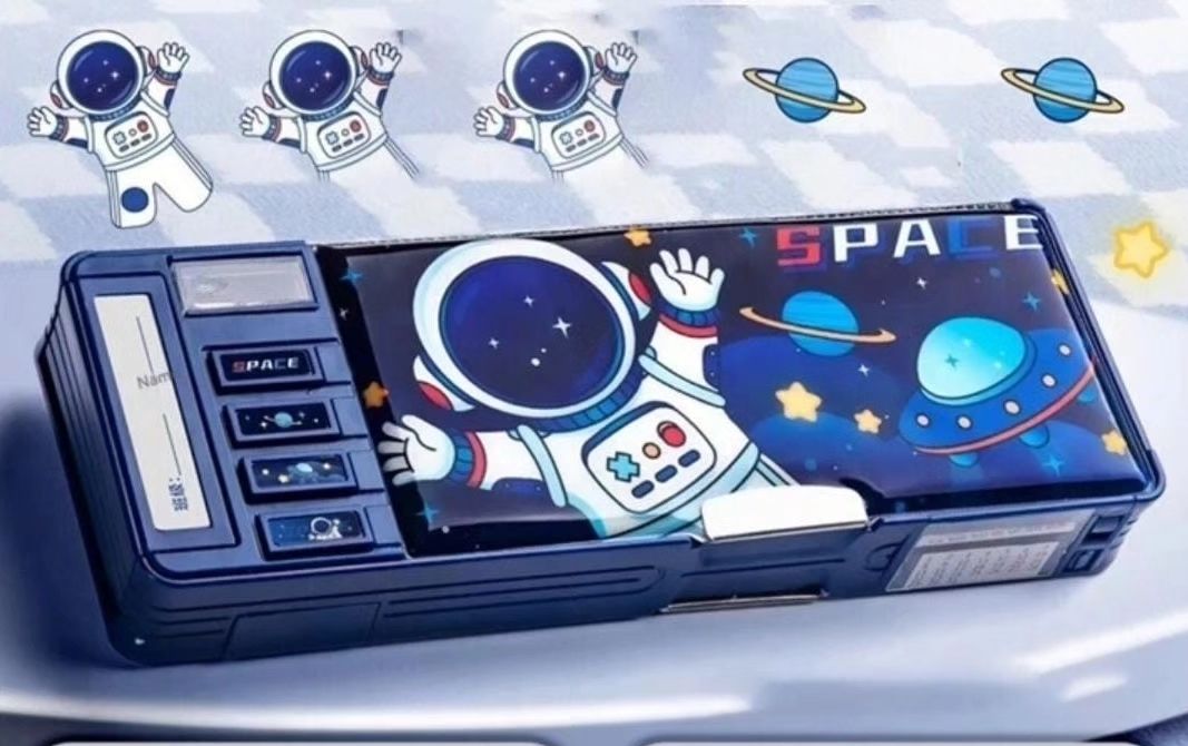 sahej enterprises Space Space Art Plastic Pencil Box-picture-37