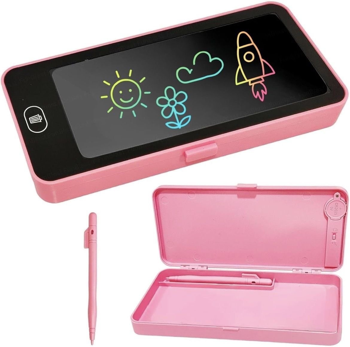 lcd writing board ZU105 All types of art Art Plastic Pencil Box-picture-45
