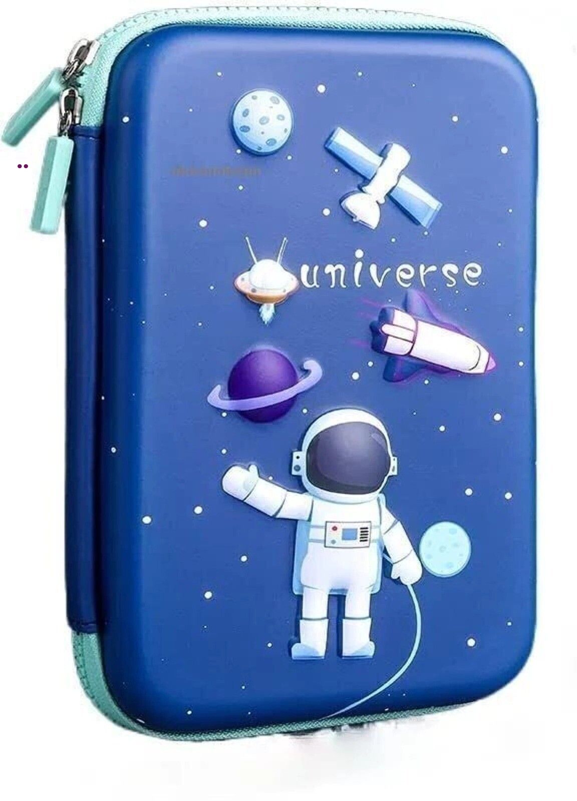 Space Theme 3D Big Pencil Case Pouch School Stationery Large Capacity Big Pouch 3D Art EVA Pencil Box-image-46