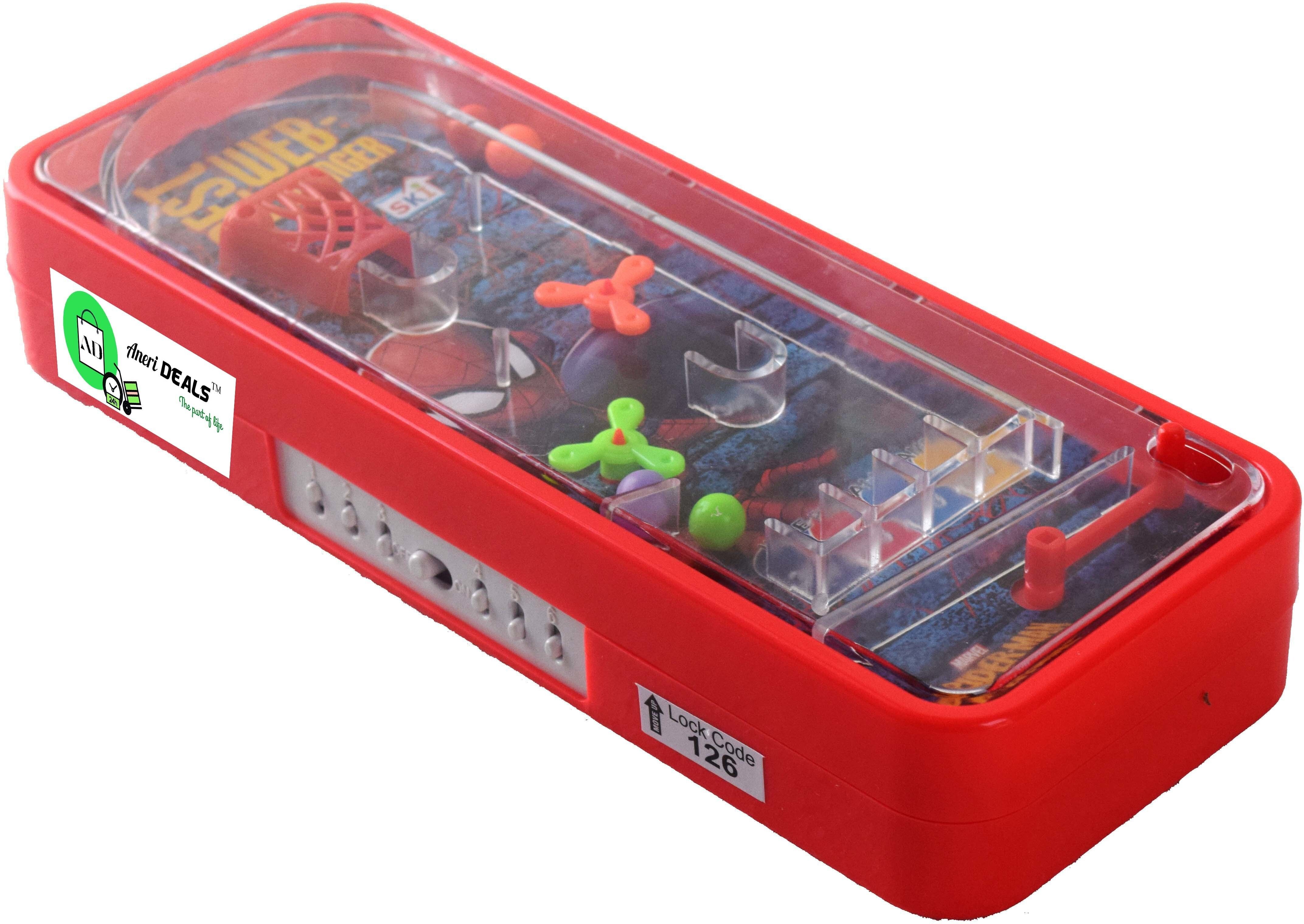 anerideals Stylish Spiderman Art Plastic Pencil Box-picture-12