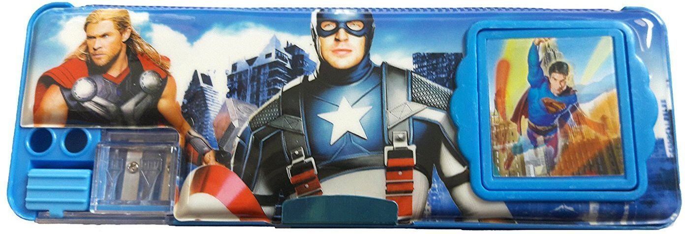 yenky Avenger Cartoon Art Plastic Pencil Box-picture-18