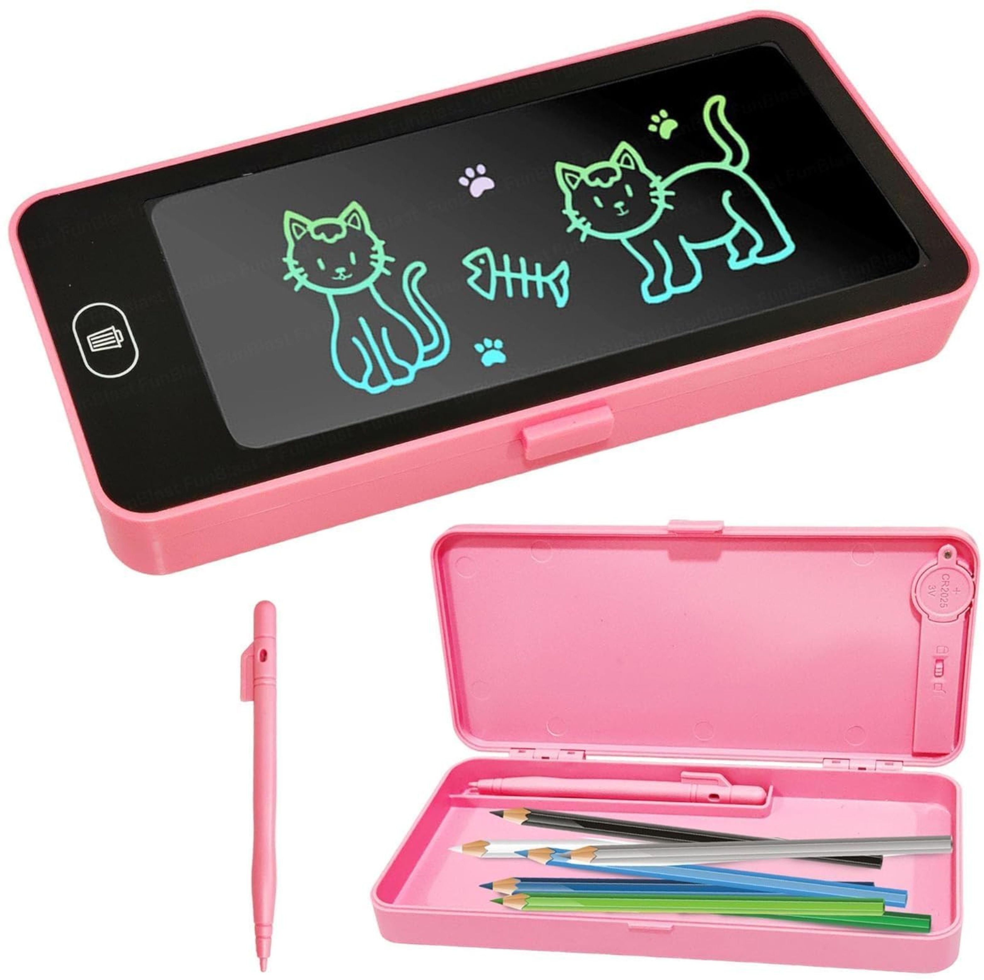 LED Pencil Box Free Art Art Polyester Pencil Box-image-11