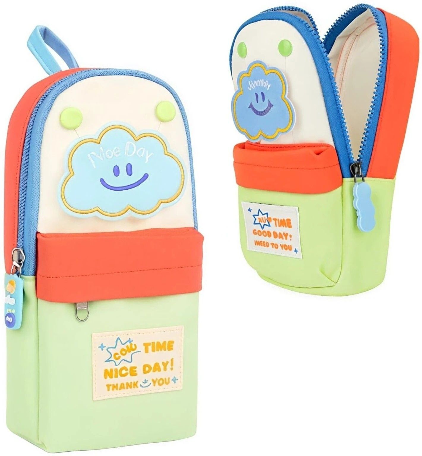 Cloud Cartoon Stationery Organizer with Large Storage Capacity 3D CLOUD Art EVA Pencil Box-image-43