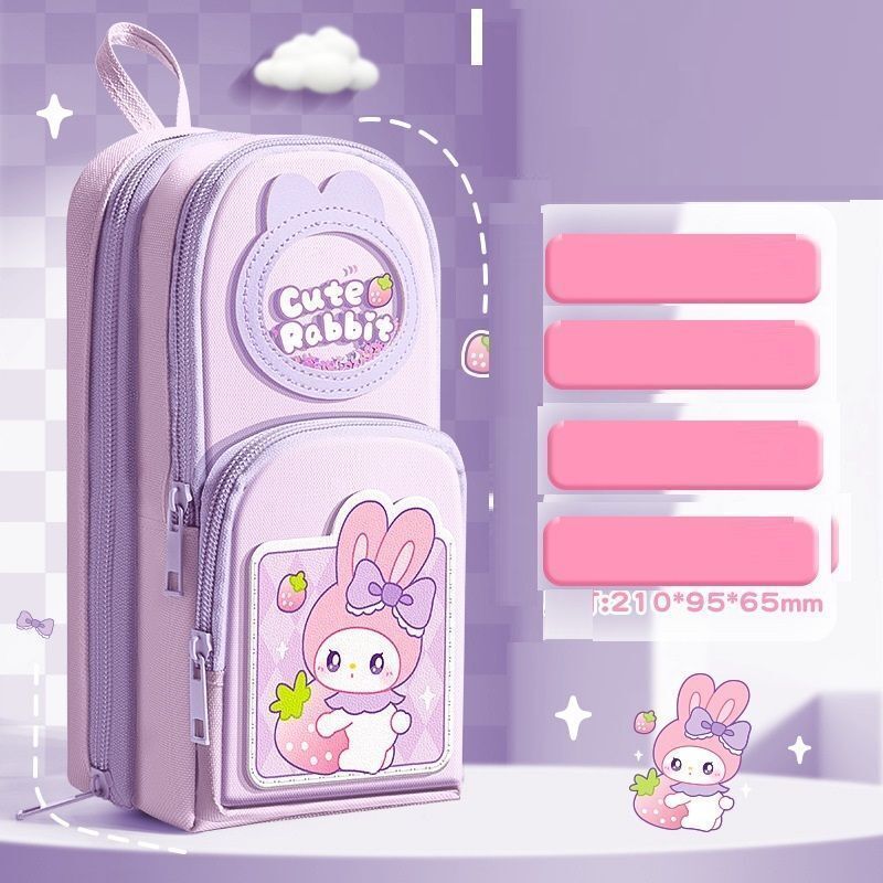 pencil case hot selling product Art Polyester Pencil Box-image-14
