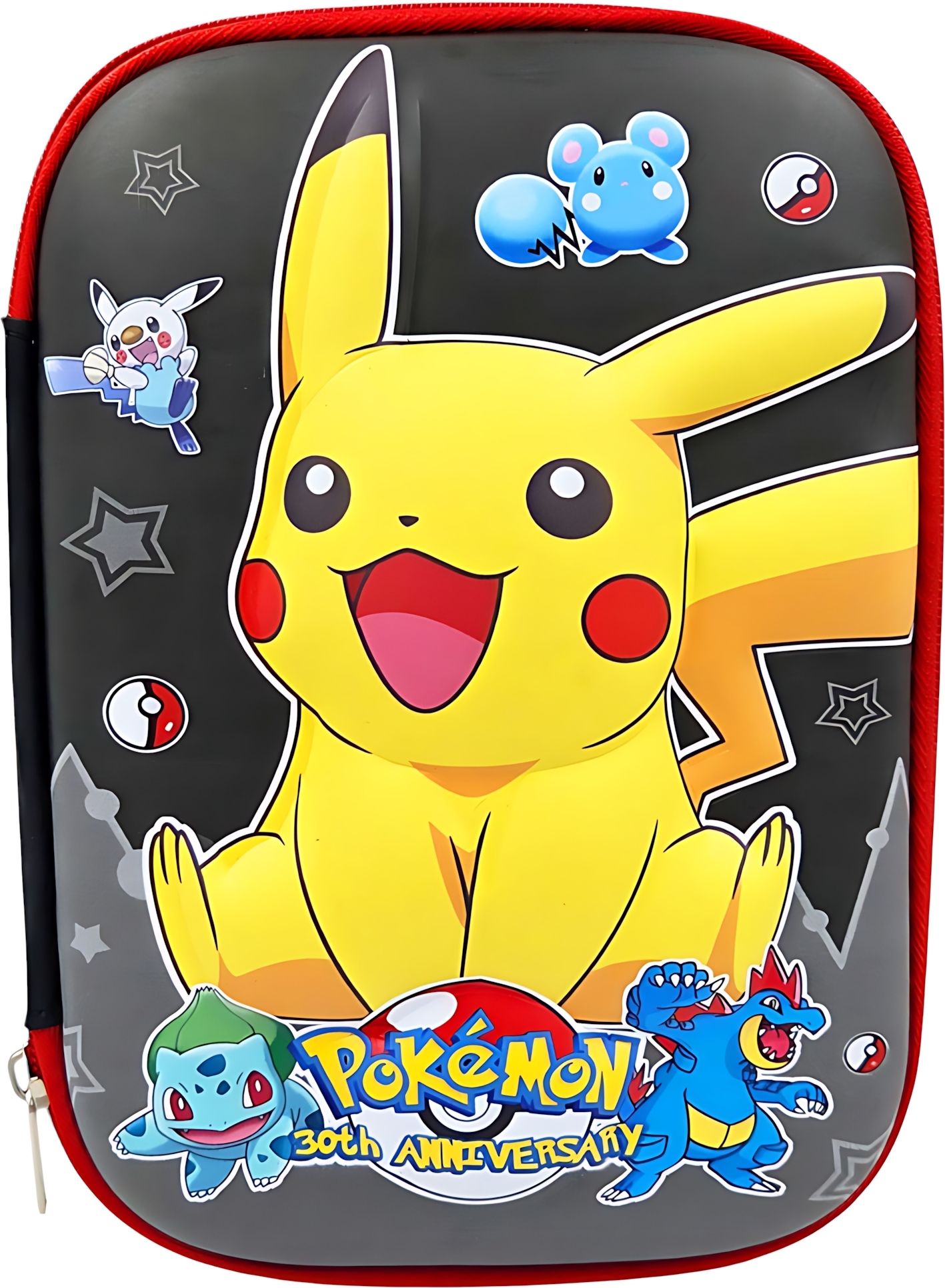 poksi Pokemon Theme EVA Pencil Box | Large Capacity School Pouch |Best Pencil Box Art EVA Pencil Box-picture-24