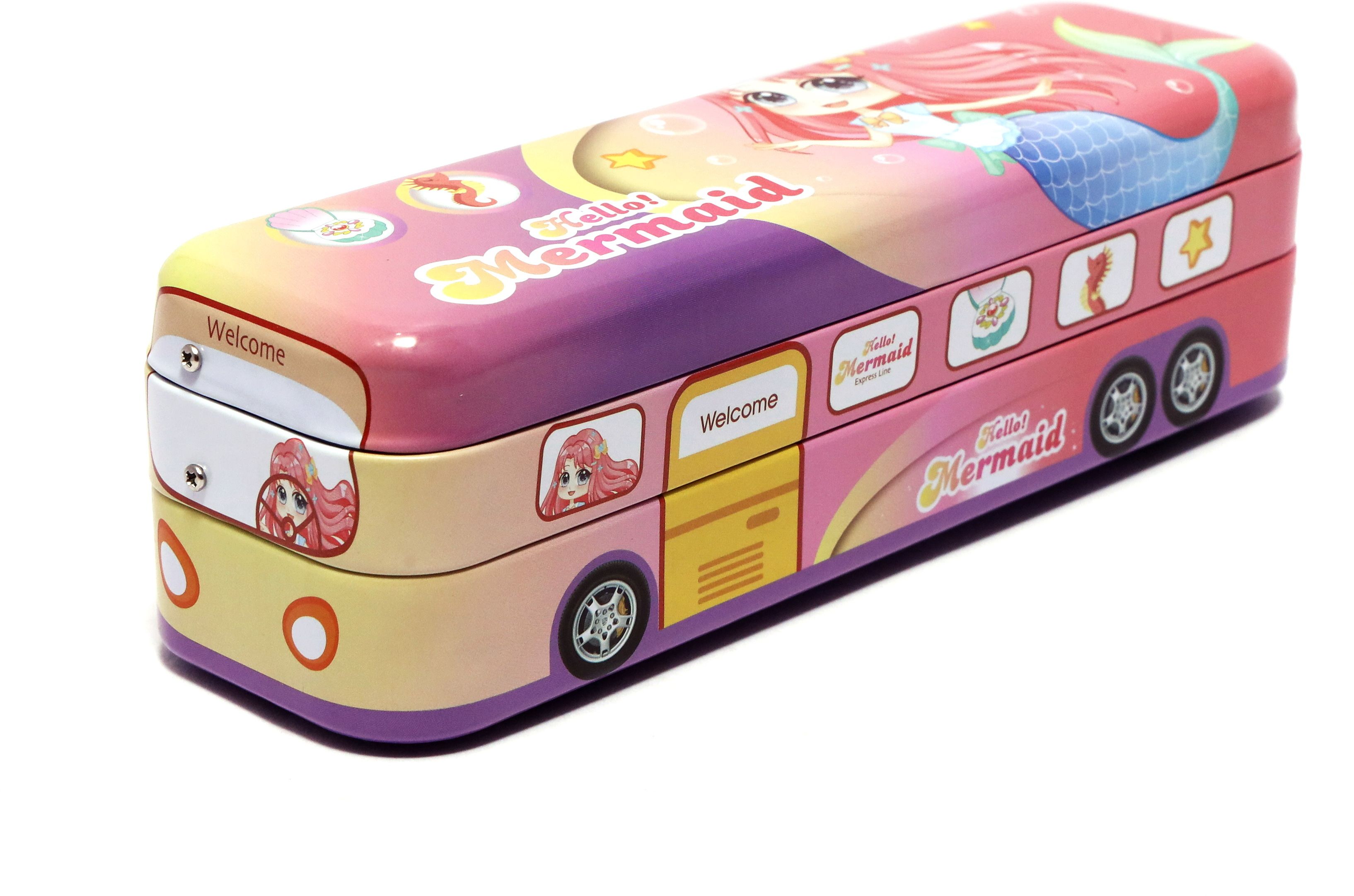 Bus NA Art Metal Pencil Box-image-14