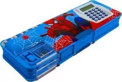 Spiderman Calculator355 Hero Art Plastic Pencil Box-image-19