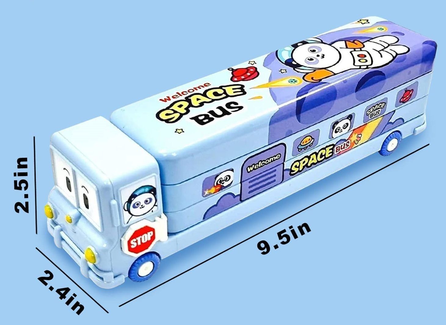 maroosh SPACE PENCIL BOX466 TRUCK PENCIL BOX Art Metal Pencil Box-picture-15