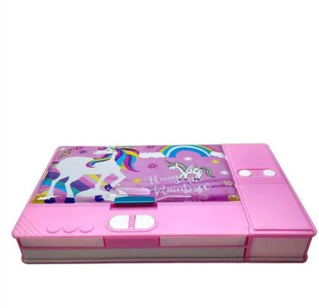 ink spot UNICORN Unicorn Art Plastic Pencil Box-picture-26