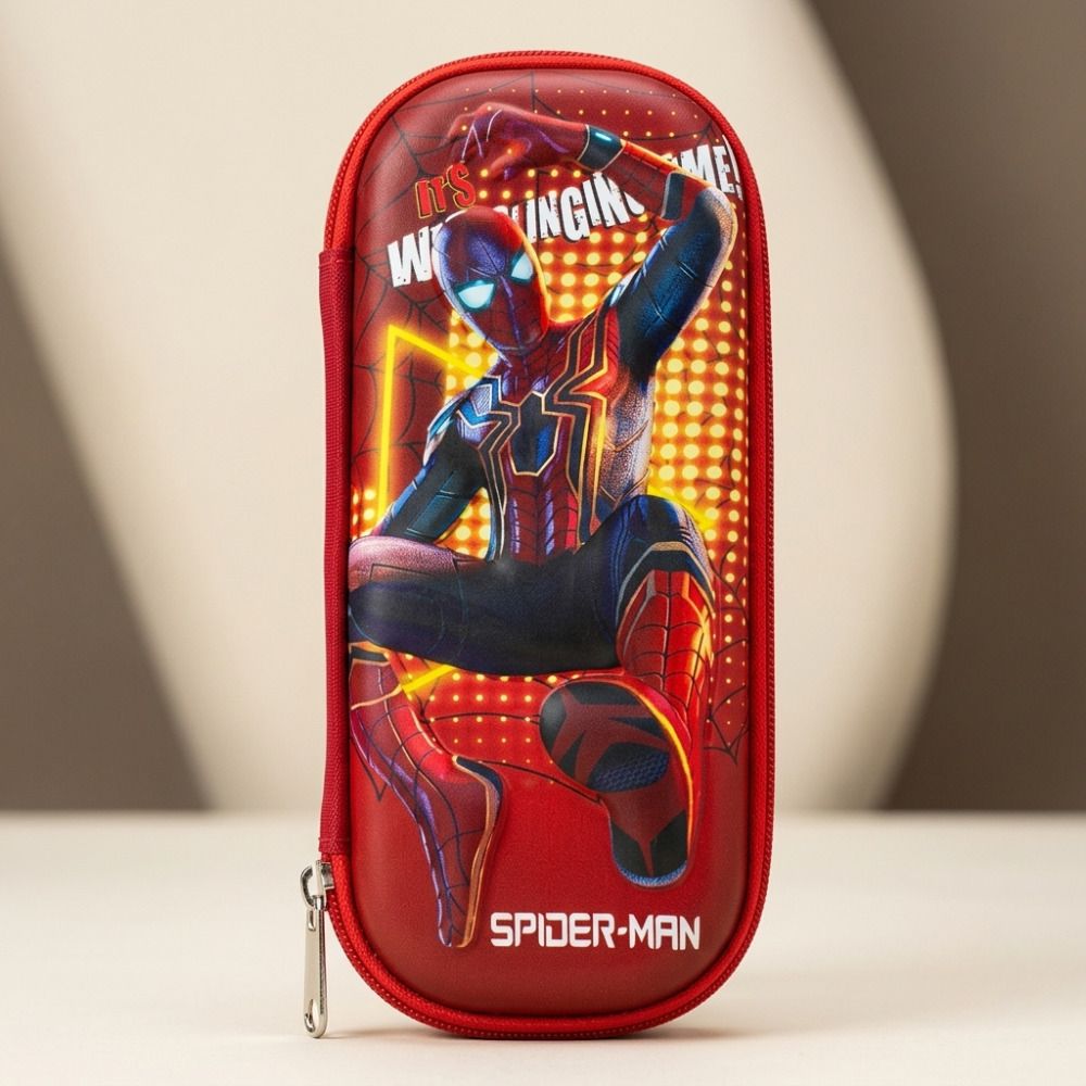 Spider-Man EVA Hard Shell Pencil Pouch for Kids | Large Capacity| Spiderhero Art EVA Pencil Box-image-31
