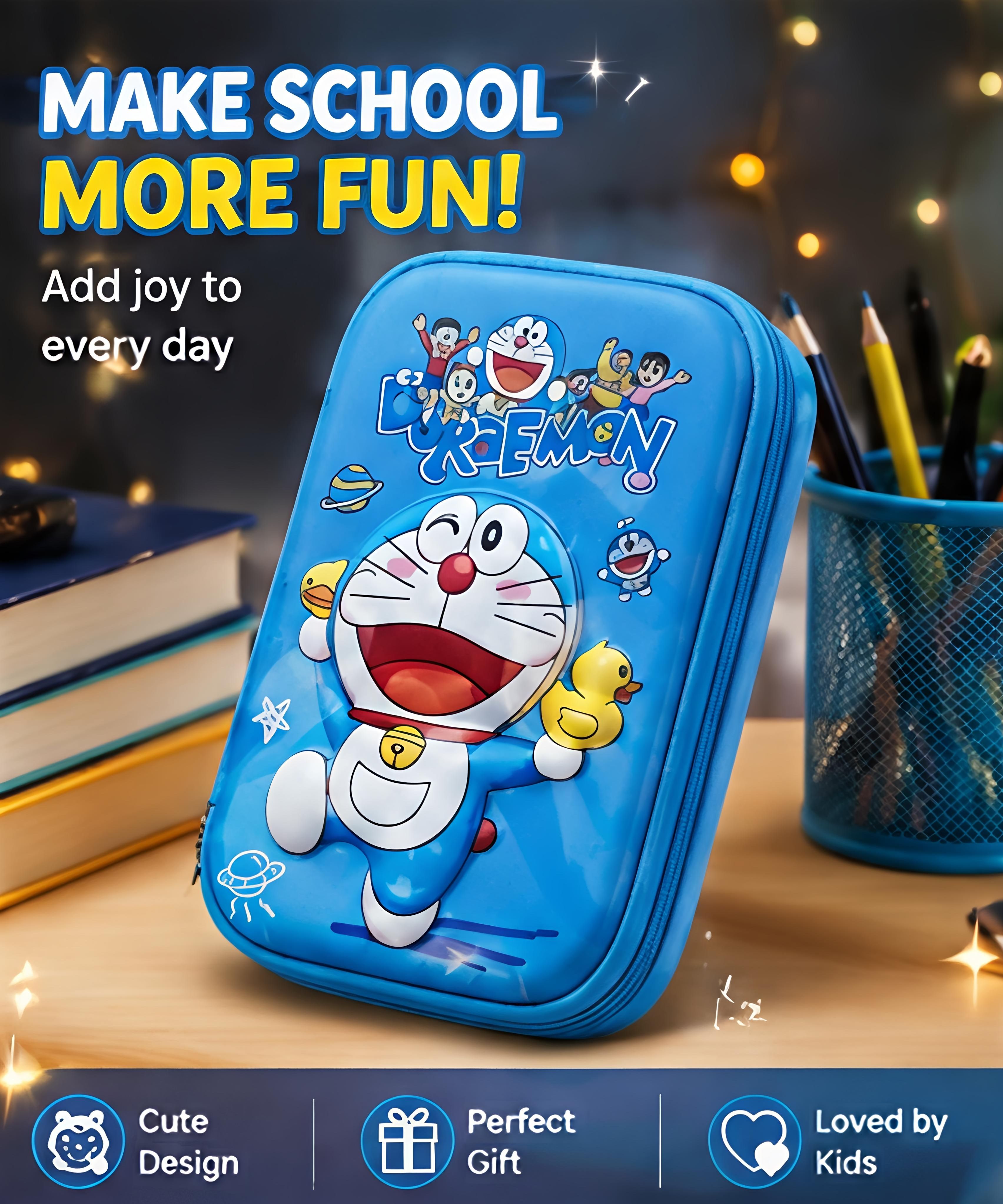 firstchoicez 1 Doremon Art EVA Pencil Box-picture-20