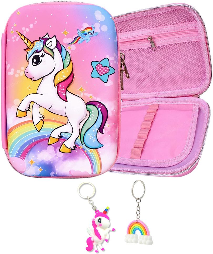 ancientkart unicorn cartoon Art EVA Pencil Box-picture-17