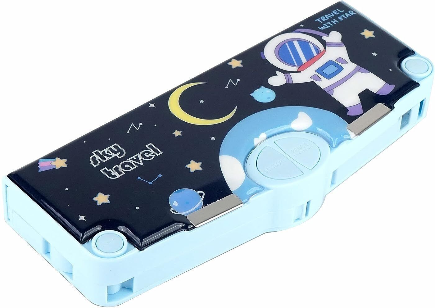 DarkBlue-KBX DarkBlue-KBX Art Plastic Pencil Box