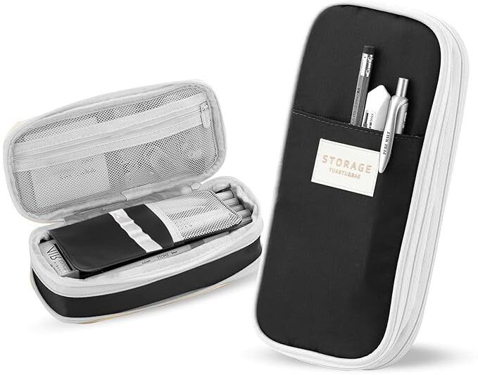 Pencil Pouch NA Art Polyester Pencil Box-image-12