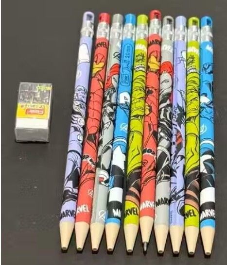 THRILL 2.0mm MECHANICAL PENCIL | MARVEL HEROES | AVENGERS | PACK OF 10 | Pencil-image-2