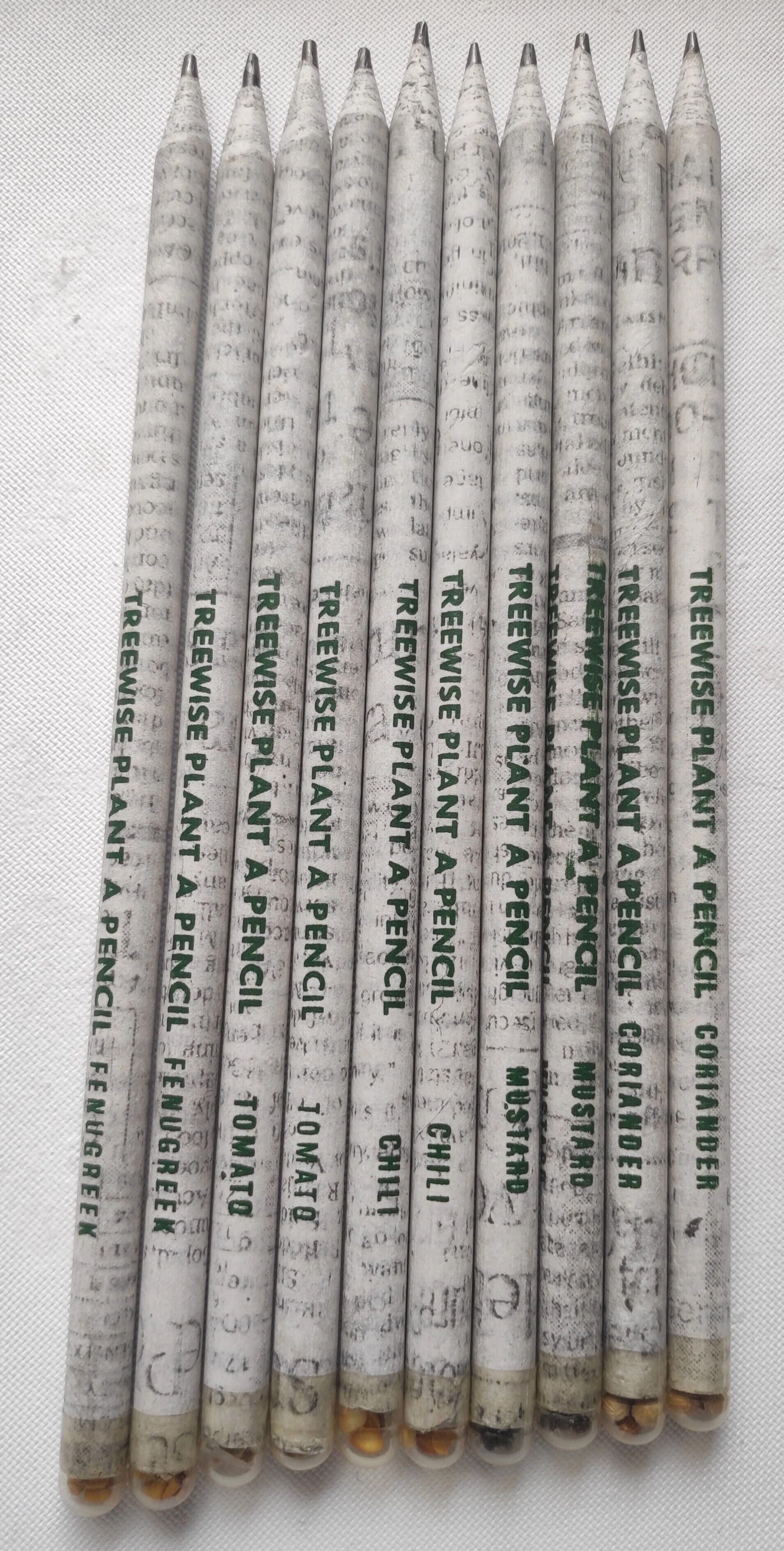 Plantable Newspaper Pencils Pencil-image-40