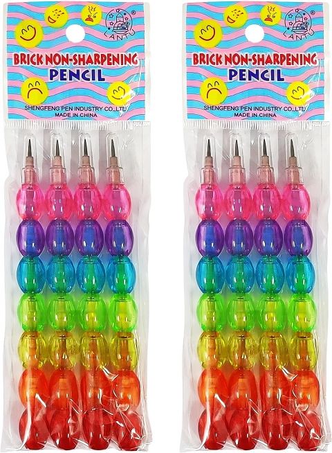 toygenic Multi Color Stacking Non Sharpening Pencil Pencil-picture-23
