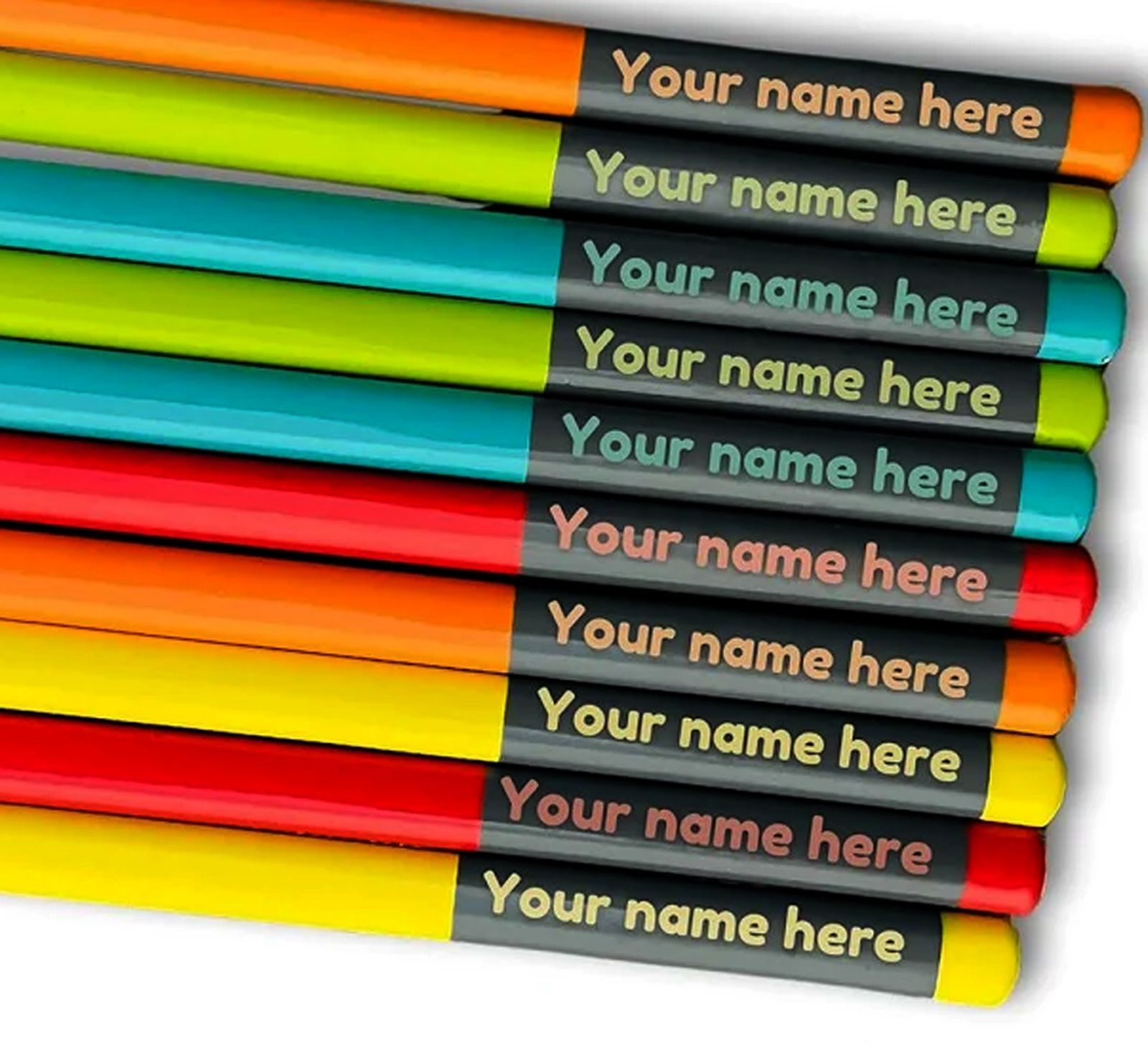 uphaar 10 Pcs Name Printed Pencil Set Pencil-picture-9
