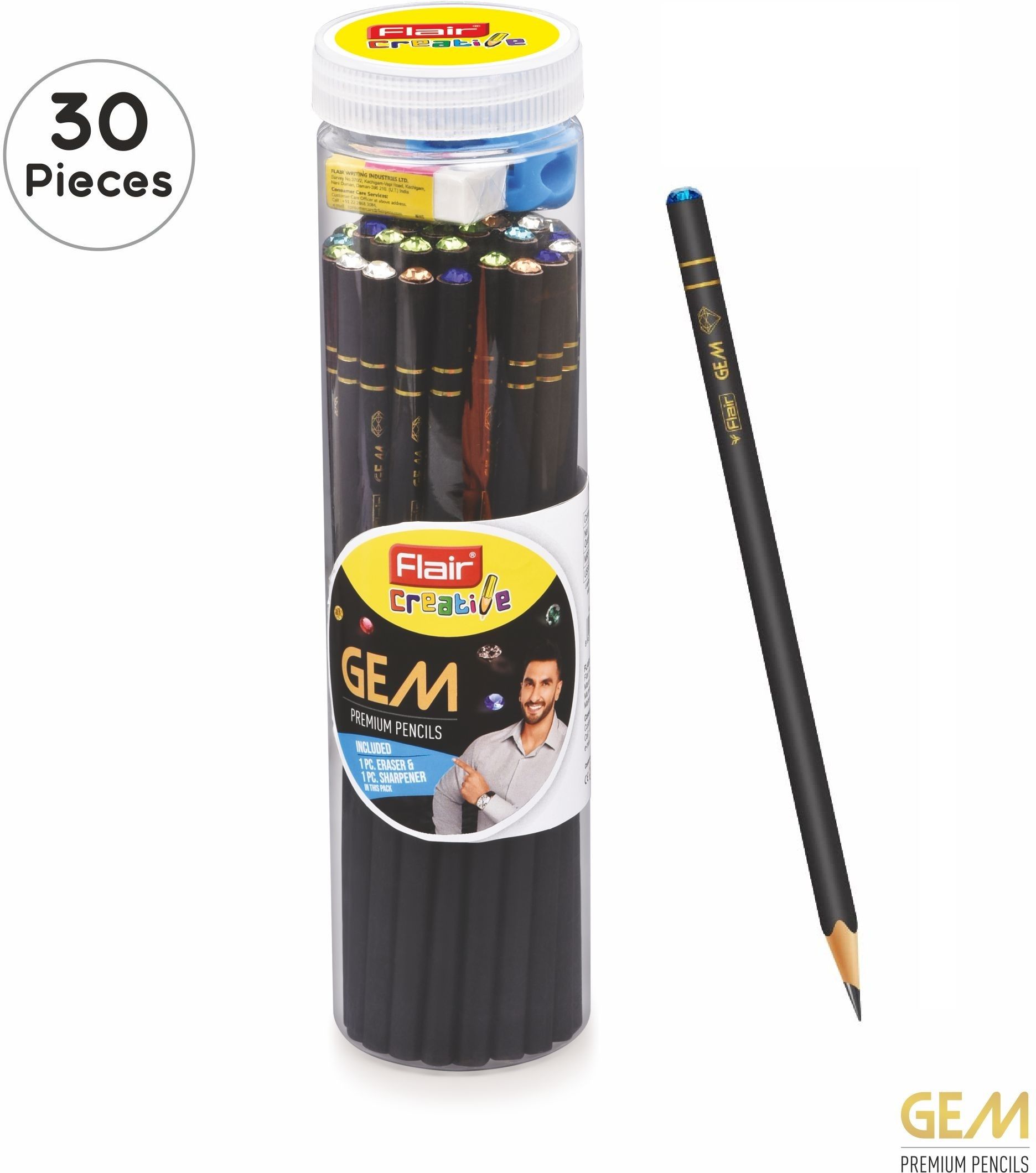 flair Gem Pencil Pack of 30 Pencil-picture-16