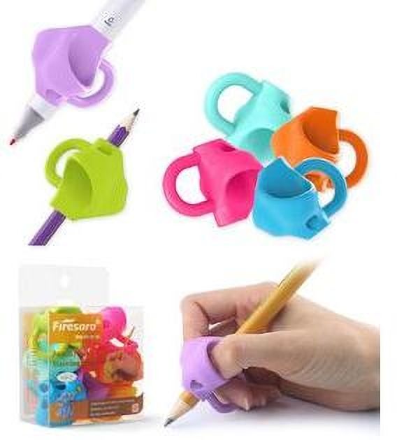 Pencil Grips for Kids Handwriting, Children Pencil Holder Pencil Grip(Pack of 5) Pencil-image-24