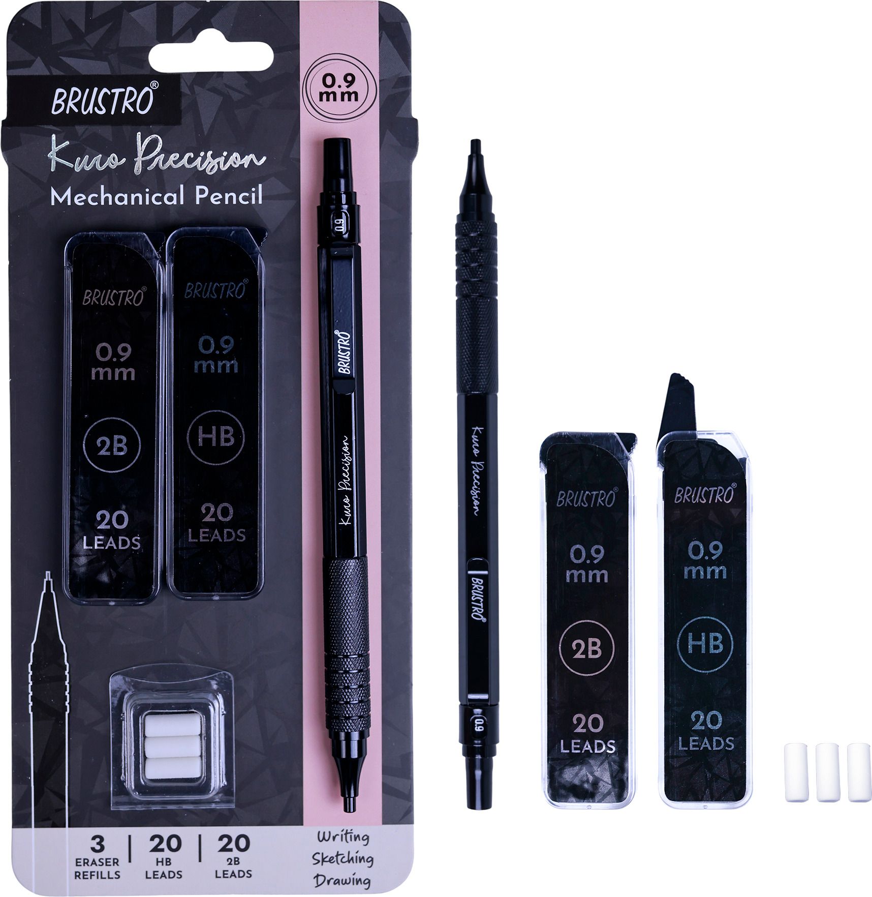 Kuro Precision Mechanical Pencil | Tip Size - 0.9mm Pencil-image-41