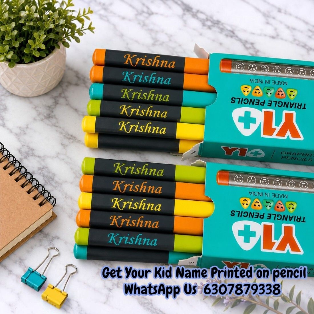 navya arts Personalized Pencil Box for Kids Birthday Gift Pencil-picture-13