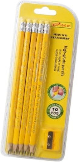 pmw Stationery Writing Pencil Set with Sharpener | Free Sharpener, Non-Toxic Materia Pencil-picture-10
