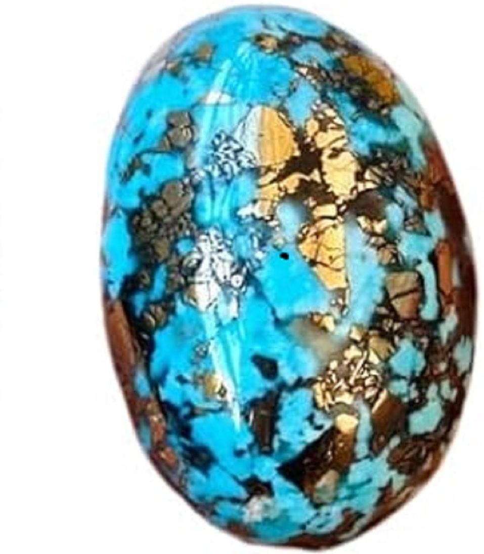 JEMSPRIME14.25 Ratti 13.00 Crt Natural Turquoise firoza Stone Original Certified Turquoise Stone