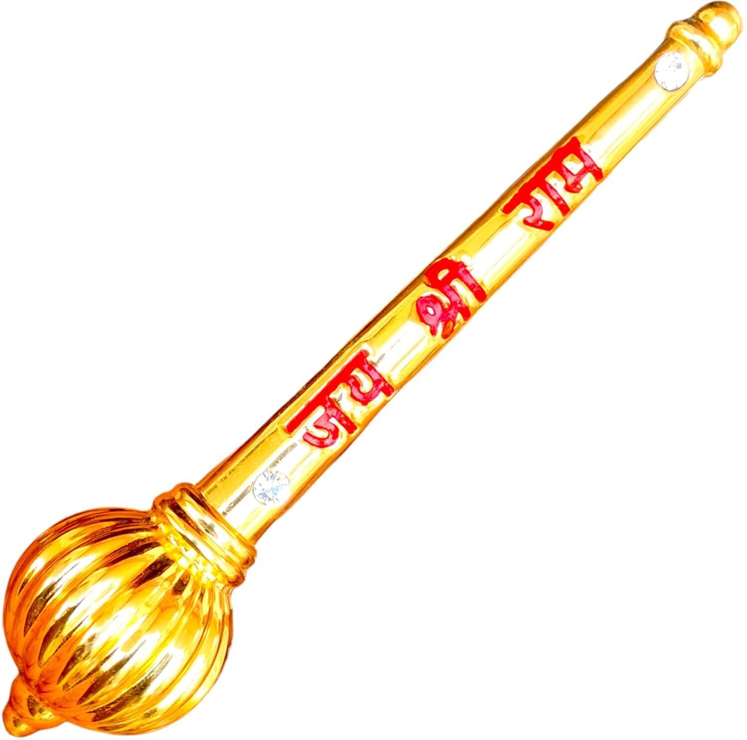 Hanumaan Ji Gada Shoowpiece Brass, Alloy-image-20