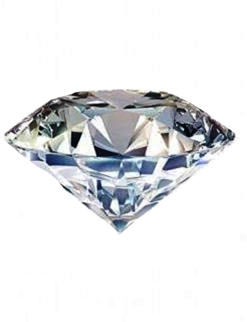 Ankit Collection White Cut Synthetic Zircon Gemstone