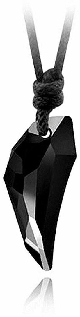 Wolf Tooth Crystal Collection Men and Women Crystal Crystal, Leather Pendant-image-15