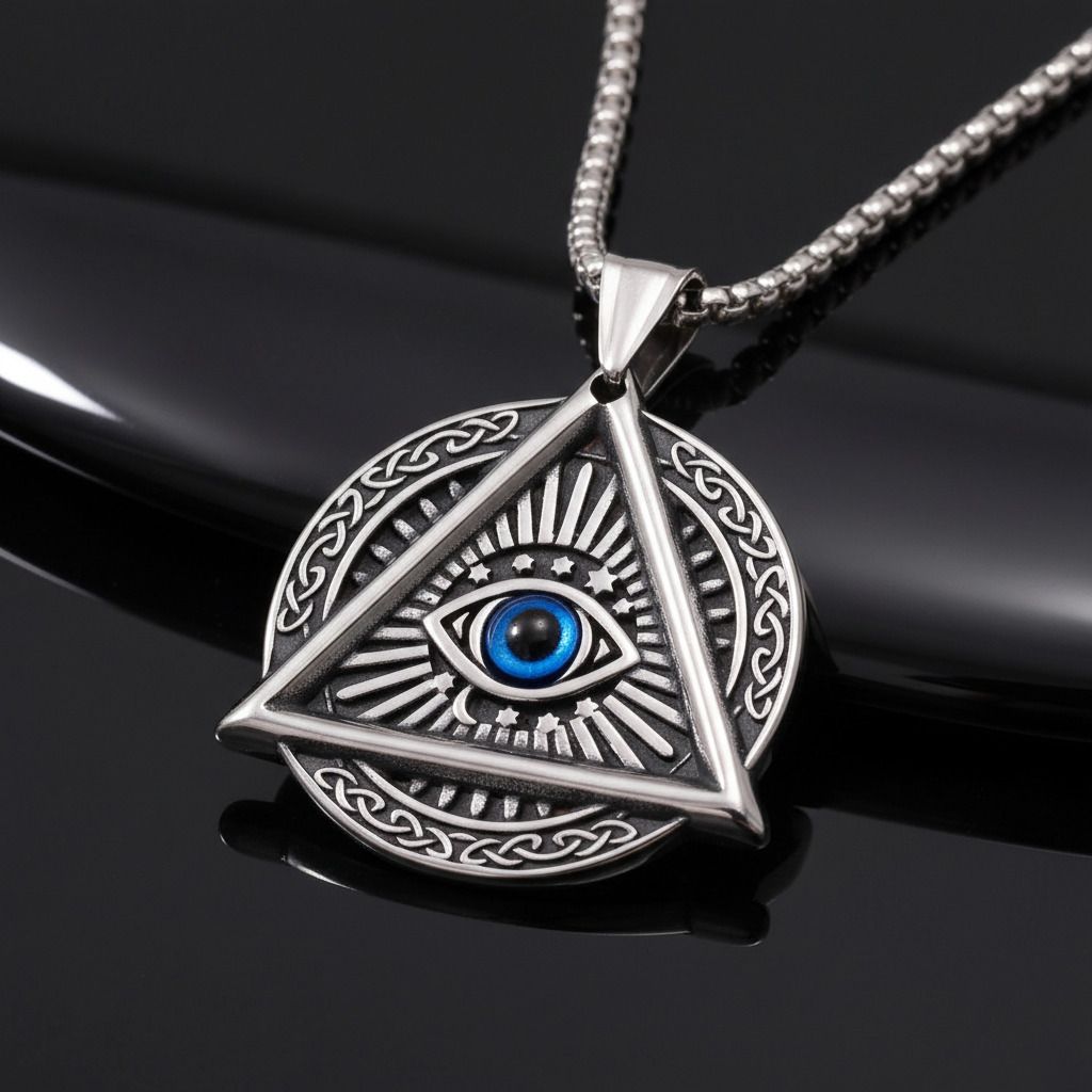ruby collection Silver Alloy Locket Set-picture-12