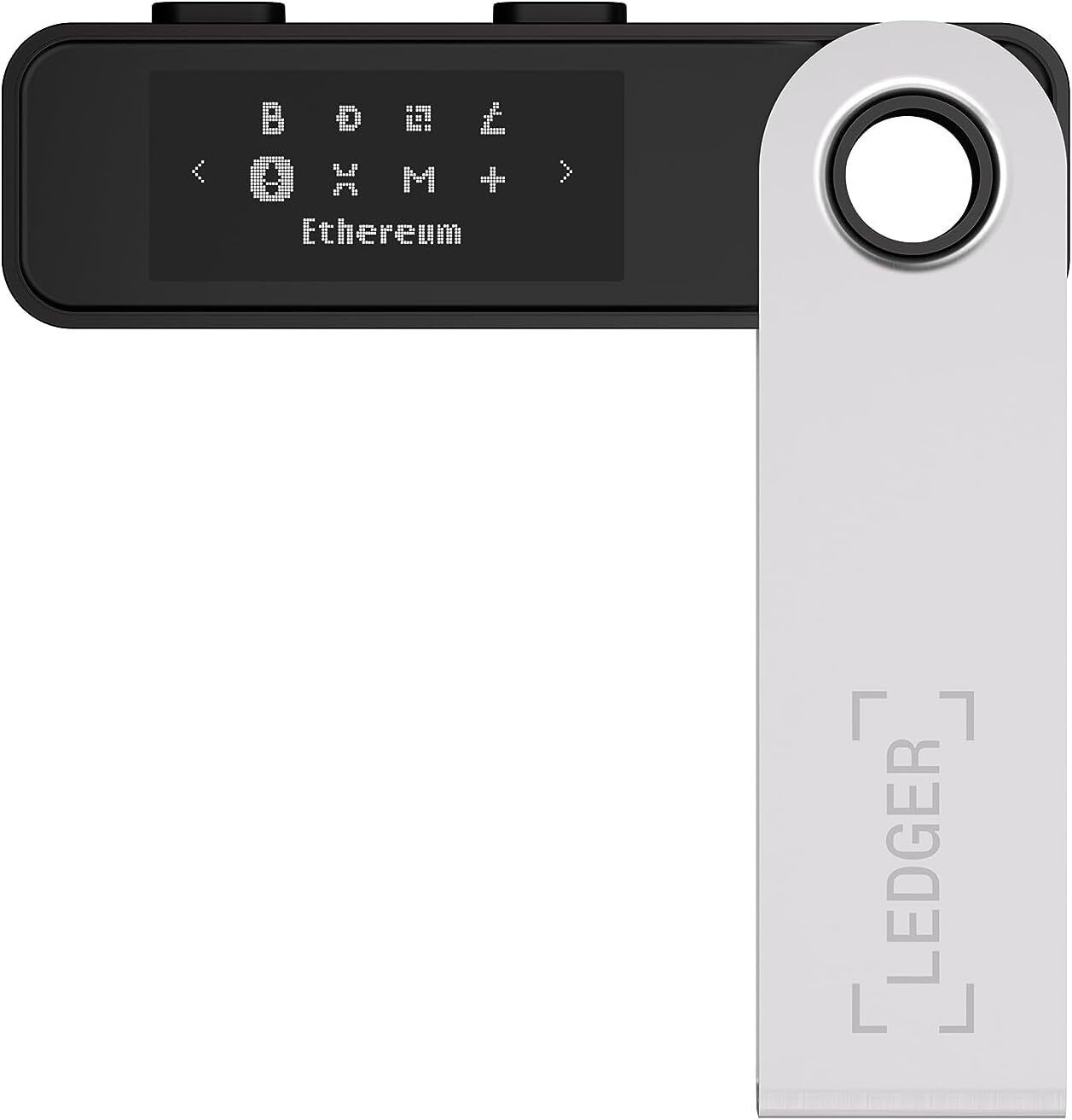 Ledger Nano S Plus Signer - Manage Your Crypto & NFTs Securely (Wallet App) 1 GB OTG Drive Compatible with Mobile, Laptop, Desktop Computer Lightning Plastic, Metal Case-image-34