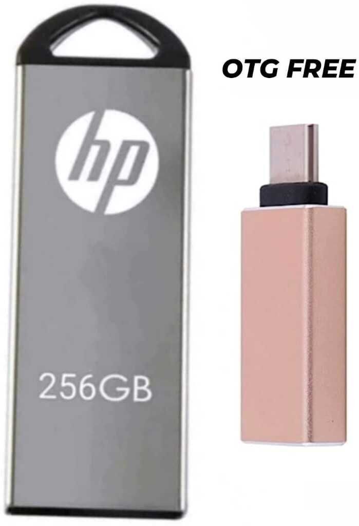 HP R220 256 GB Pen Drive Compatible with Audio Player, Television, Tablet, Mobile, Laptop, Gaming Console USB 3.0 Metal Case-image-19