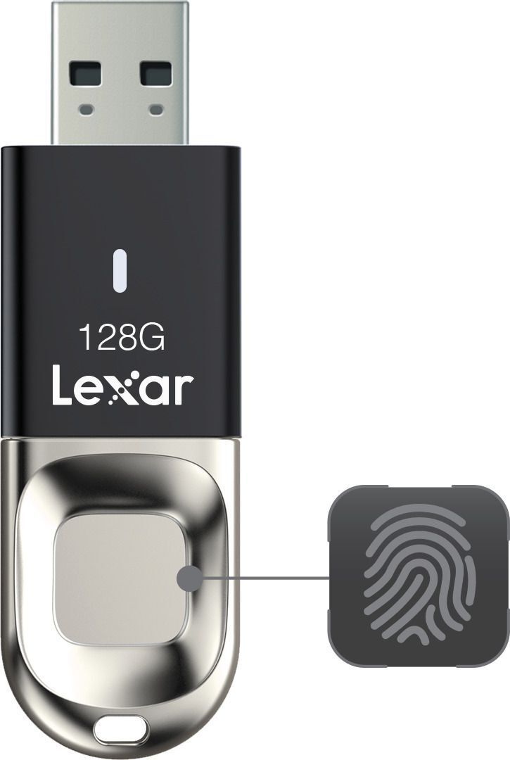 Lexar Fingerprint F35 Pro 128GB USB 3.1 Gen 1 Flash Drive (400MB/s Read) 128 GB Pen Drive Compatible with Laptop USB 3.1 Metal Case-image-43
