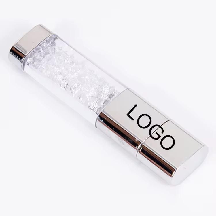 sippytales Transparent White Diamond Crystal Shape Premium USB Flash Drives 64 GB Pen Drive Compatible with Desktop Computer, Television, Laptop USB 2.0 Plastic Case-image-18