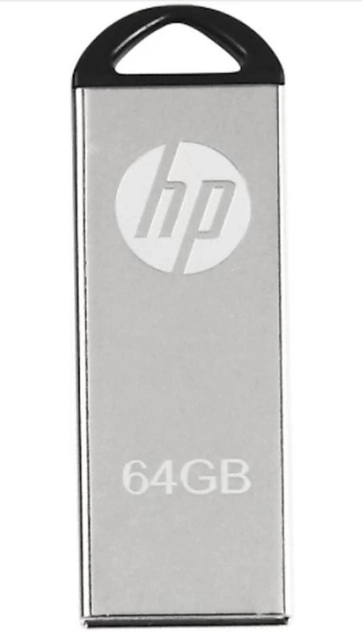 HP usb v220w 64 GB Pen Drive Compatible with Laptop USB 2.0 Metal Case