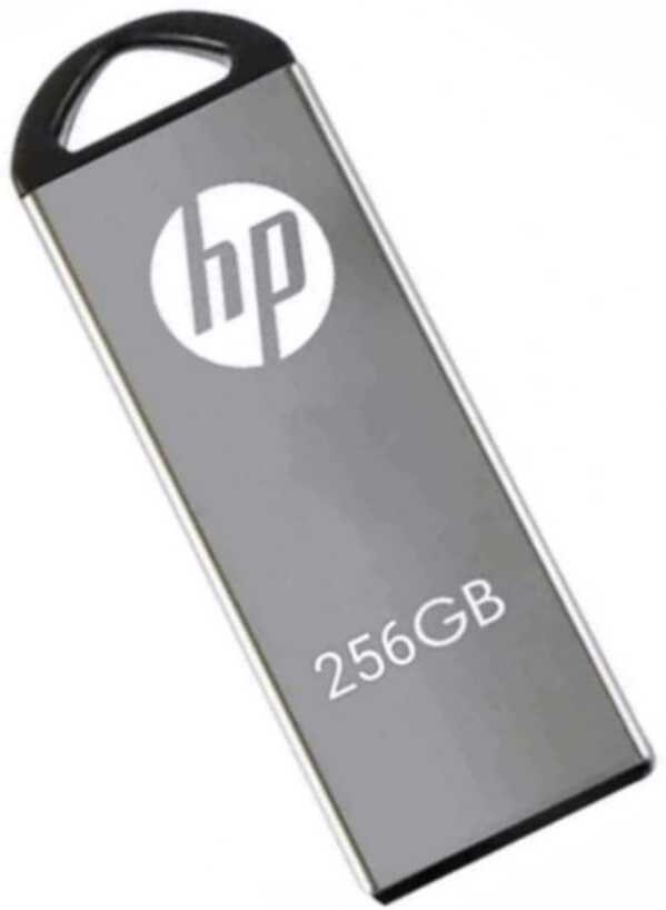 HP v220Q 256 GB Pen Drive Compatible with Audio Player, Desktop Computer, Laptop, Gaming Console, Mobile USB 3.0 Metal Case image 1