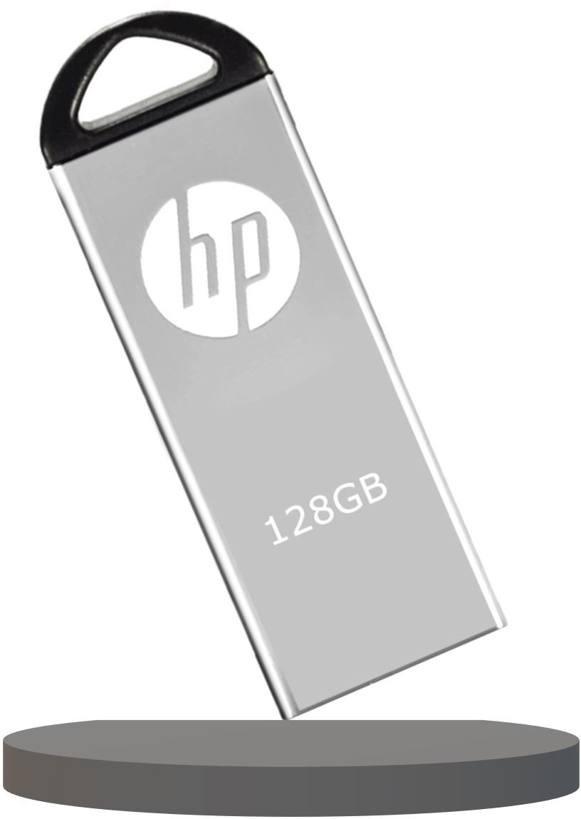 HP V220w srp 128 GB Pen Drive Compatible with Laptop USB 2.0, USB 3.0 Metal Case-image-36