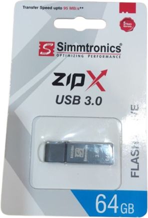 OMNIT ZIP X 3,0 64 GB Pen Drive Compatible with Desktop Computer, Laptop, Mobile, Television, Tablet, Audio Player USB 3.0 Metal Case-image-7
