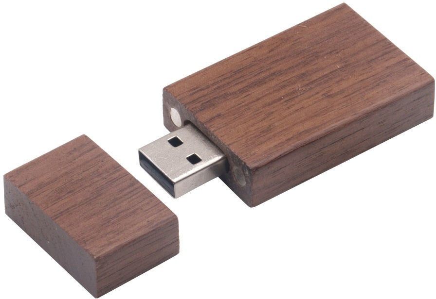 Nexshop Classic Rectangle Shape Bamboo Wood Removable Storage USB 32 GB Pen Drive Compatible with Gaming Console, Desktop Computer, Tablet, Audio Player, Television, Laptop USB 2.0 Wood Case-image-20