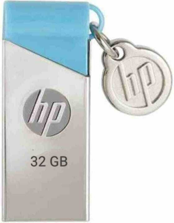 HP v215w 32 GB Pen Drive Compatible with Laptop, Mobile, Television, Desktop Computer, Audio Player USB 2.0 Metal Case